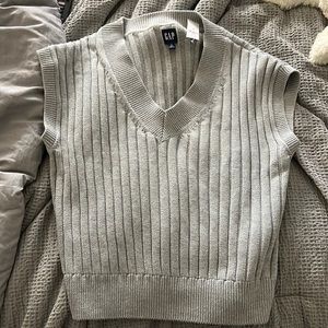 Dolman Rib Sweater Vest